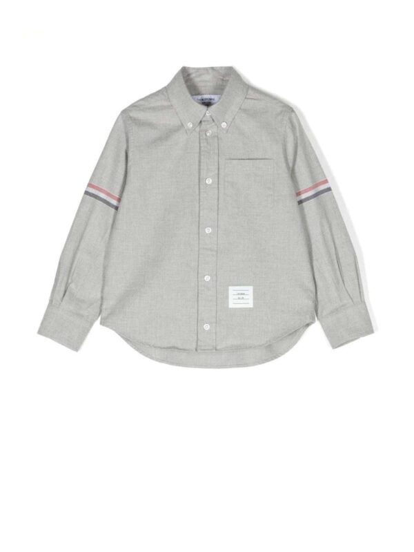 Thom Browne boys' shirt GREY