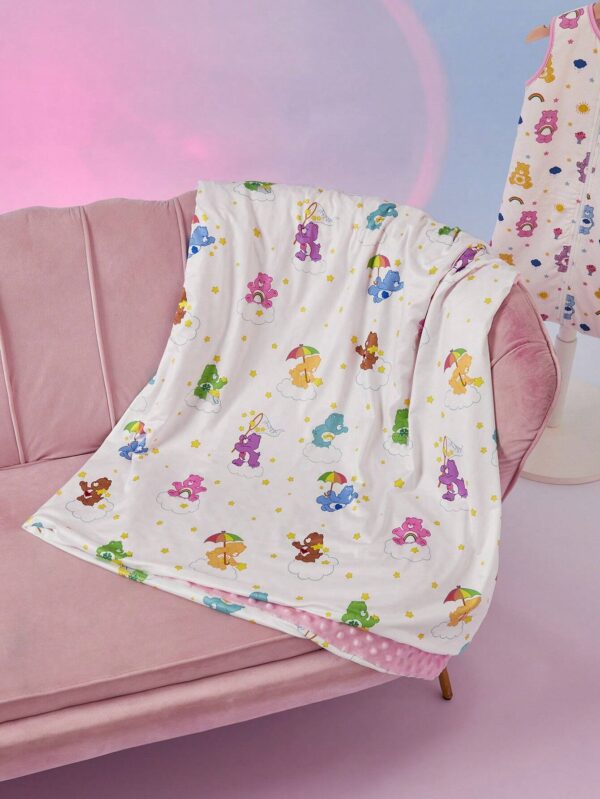 Care Bears Soft & Safe Plush Large Size Baby Blanket