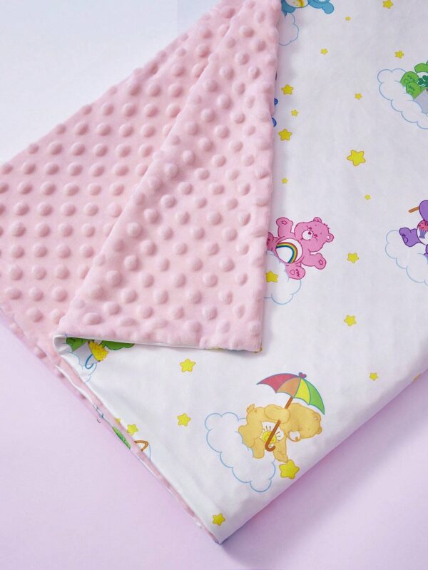 Care Bears Soft & Safe Plush Large Size Baby Blanket - Image 2
