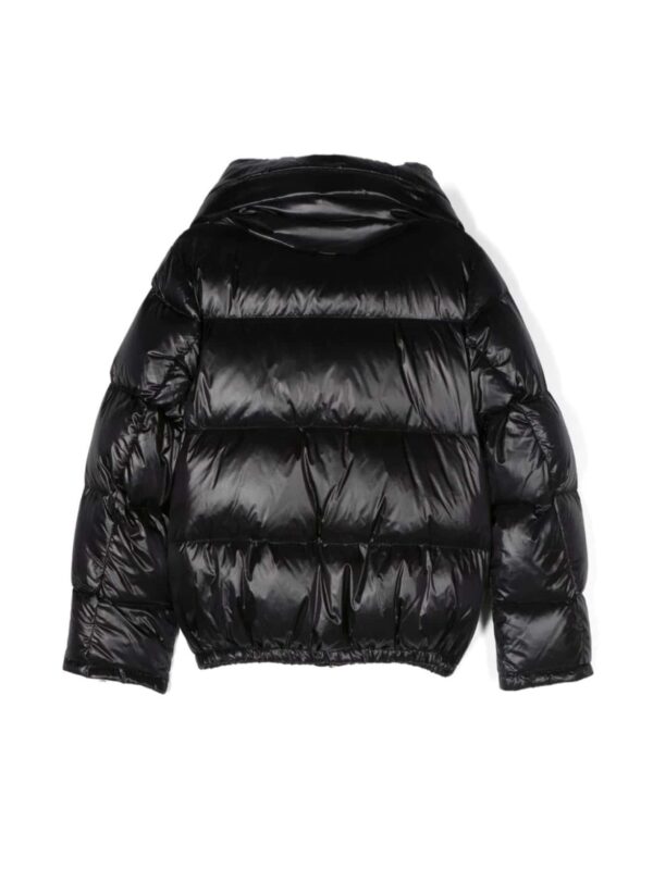 Herno girls' down jacket BLACK - Image 2